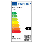 OPTONICA LED λάμπα A60 1351, 8.5W, 6000K, E27, 806lm - Image 2