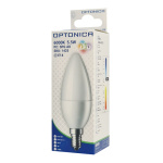 OPTONICA LED λάμπα C37 1425, 5.5W, 6000K, E14, 450lm - Image 3