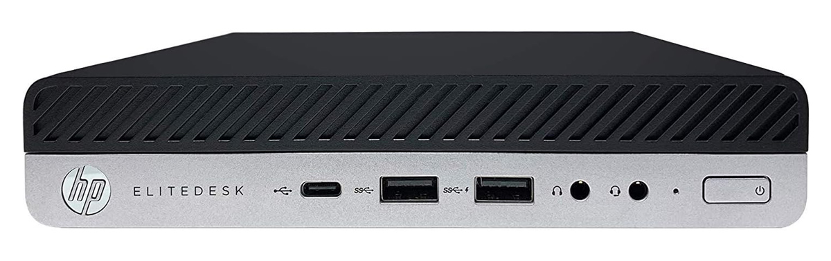 PCM-2525-SQR HP PC EliteDesk 800 G3 Micro, Refurbished Grade A Repainted, i5-7400T, 8/256GB M.2, 65 Watt, FreeDOS - Image 1