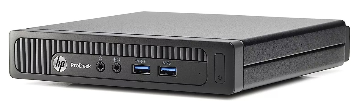 PCM-2534-SQR HP PC ProDesk 600 G1 Micro, Refurbished Grade A Repainted, i3-4160T, 4/500GB, FreeDOS - Image 1