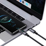 USAMS καλώδιο USB-C σε USB-C US-SJ671, 100W, 480Mbps, 1.2m, μαύρο - Image 4