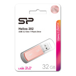 SILICON POWER USB Flash Drive Helios 202, 32GB, USB 3.2, ροζ χρυσό - Image 3