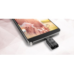 SILICON POWER Dual USB Flash Drive C31, USB 3.2 & USB-C, 64GB, μαύρο - Image 3