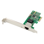 POWERTECH κάρτα επέκτασης PCIe σε 1x RJ45 ST7224, 1000Mbps, WGI211AT