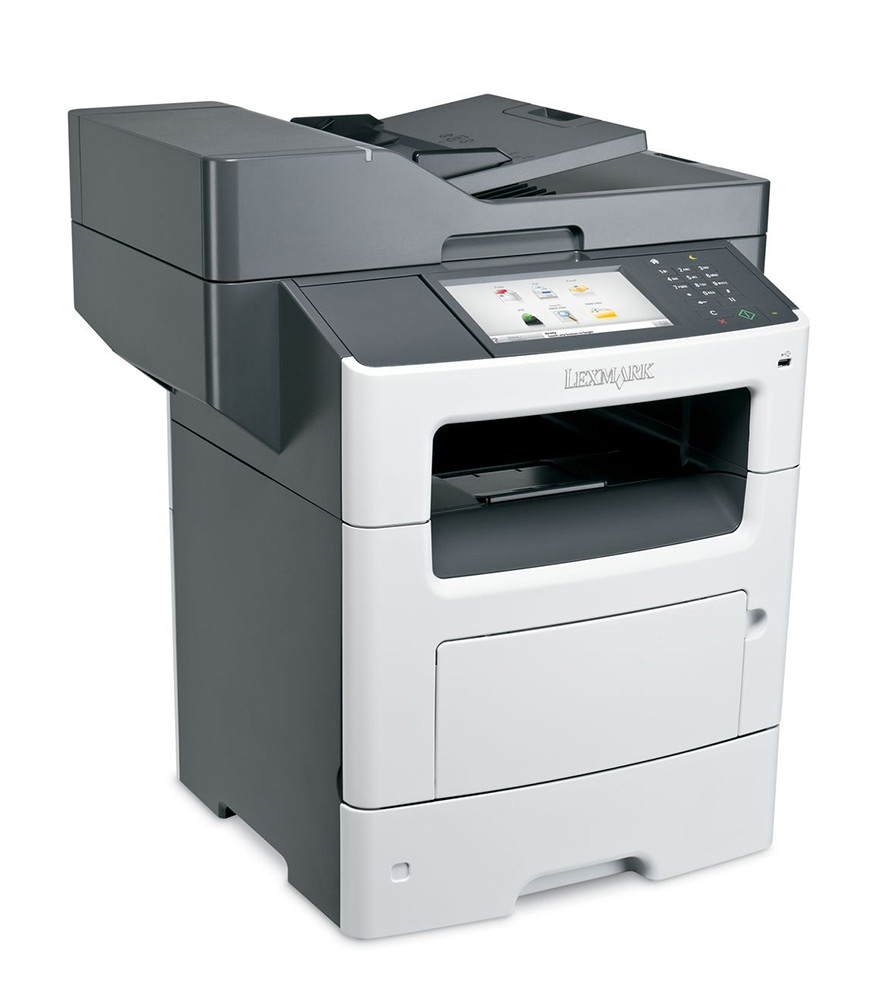 UN-MX611DHE LEXMARK used MFP Printer MX611DHE, laser, mono, χωρίς toner - Image 1