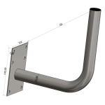 VIKAR Βάση τοίχου 22013, Φ33x250mm x2mm - Image 2
