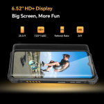 OUKITEL smartphone WP23 Pro, 6.52", 8/128GB, IP68/IP69K, 10600mAh, μαύρο - Image 5