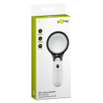 GOOBAY μεγεθυντικός φακός χειρός 41255 με φωτισμό LED, 1.75x & 12.25x - Image 3