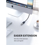 CABLETIME καλώδιο προέκτασης USB CT-AMAFN, 5Gbps, 2m, μαύρο - Image 3