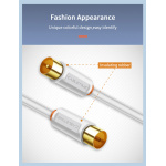 CABLETIME καλώδιο κεραίας CT-AV101, 75 Ohm, 2m, λευκό - Image 2