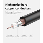 CABLETIME καλώδιο κεραίας CT-AV101, 75 Ohm, 2m, λευκό - Image 4