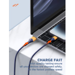 LDNIO καλώδιο Lightning σε USB LS801, 30W, 1m, μπλε - Image 4