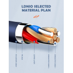 LDNIO καλώδιο Lightning σε USB LS801, 30W, 1m, μπλε - Image 5