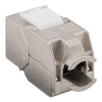 GOOBAY keystone module RJ45 CΑΤ 8.1 61129, STP, 2000 MHz, GHMT, ασημί - Image 3