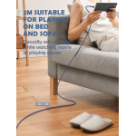 LDNIO καλώδιο USB-C σε USB LS802, 30W, 2m, λευκό - Image 3