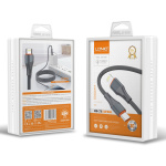 LDNIO καλώδιο Lightning σε USB-C LC631I, 30W PD, 1m, γκρι - Image 4