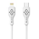 LDNIO καλώδιο Lightning σε USB-C LC812I, 30W PD, 2m, λευκό