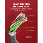 LDNIO καλώδιο Micro USB σε USB LS441, 2.4A, 1m, γκρι - Image 3