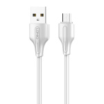 LDNIO καλώδιο Micro USB σε USB LS540, 2.4A, 20cm, λευκό