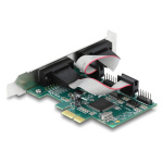 DELOCK κάρτα επέκτασης PCIe σε 4x RS-232 90410, 115.2Kbps - Image 2