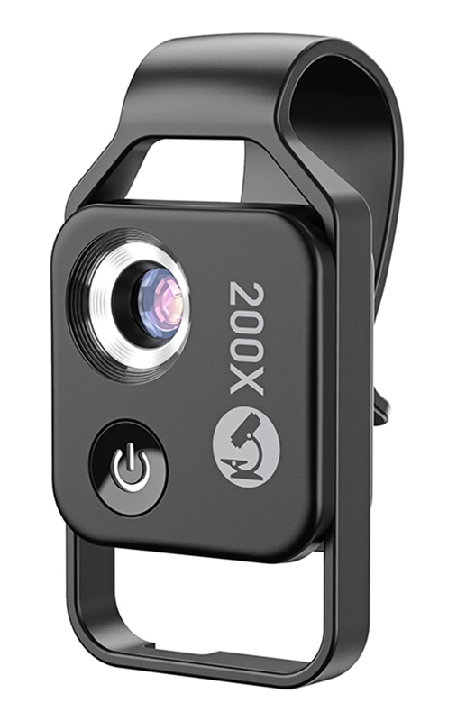 APL-MS002 APEXEL φακός μικροσκόπιο APL-MS002 για smartphone κάμερα, 200x zoom, LED - Image 1