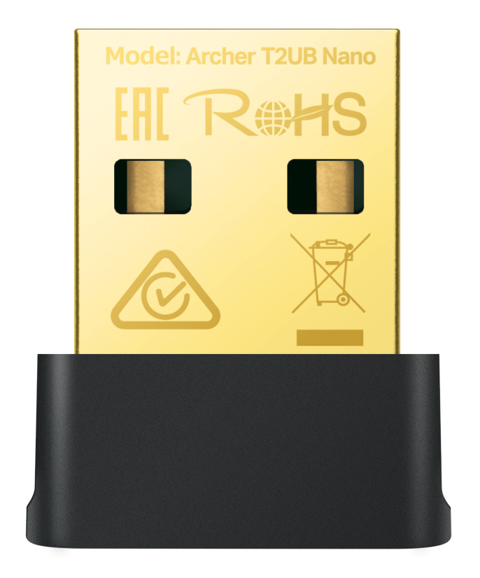 ARCHER-T2UBNANO TP-LINK Nano Wi-Fi Bluetooth 4.2 USB Adapter Archer T2UB Nano, Ver. 1.0 - Image 1
