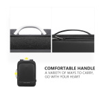ARCTIC HUNTER τσάντα πλάτης B00227L με θήκη laptop 17", 41L, USB, μαύρη - Image 3
