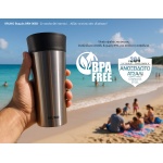 BRUNO θερμός BRN-0068, εργονομικό καπάκι, anti-slip, 360ml, ασημί - Image 4