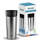 BRUNO θερμός BRN-0068, εργονομικό καπάκι, anti-slip, 360ml, ασημί - Image 8