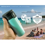 BRUNO θερμός BRN-0071, με κλείδωμα, anti-slip, 400ml,γαλάζιο - Image 4