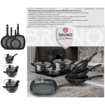BRUNO ψηστιέρα BRN-0117, 28x28ε, με αντικολλητική επίστρωση Granit Premium - Image 2