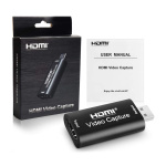 POWERTECH video capture CAB-H147, HDMI/USB σύνδεση, 4K/60Hz, μαύρο - Image 5