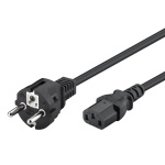 POWERTECH καλώδιο τροφοδοσίας CAB-P006, 3x 1mm², cooper, 1.5m, μαύρο