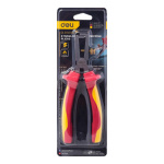 DELI απογυμνωτής καλωδίων ηλεκτρολόγου DL515006, αντιολισθητικές λαβές, ρυθμιζόμενος, VDE 1000V, 160mm - Image 4