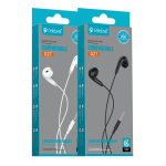 CELEBRAT earphones με μικρόφωνο G27, 3.5mm σύνδεση, Φ14mm, 1.2m, λευκά - Image 4