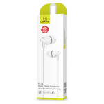 USAMS earphones με μικρόφωνο EP-39, 3.5mm σύνδεση, Φ10mm, 1.2m, λευκά - Image 3