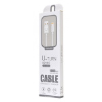 USAMS καλώδιο Lightning σε USB US-SJ097, 2.1A, 1m, λευκό - Image 2