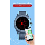 INTIME GPS smartwatch για παιδιά IT-052, 1.28", camera, 4G, IPX7, μπλε - Image 7