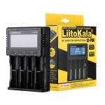 LIITOKALA φορτιστής LII-PD4 για μπαταρίες NiMH/CD, Li-Ion, IMR, 4 slots - Image 6