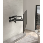 BRATECK επιτοίχια βάση τηλεόρασης LPA49-486XLD, 43-90", 80kg, heavy duty, full motion - Image 2
