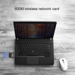 POWERTECH ασύρματος USB αντάπτορας δικτύου PT-1041, 600Mbps, 2.4/5GHz - Image 2