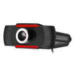 POWERTECH web camera PT-1078, 2.0MP Full HD, Plug & Play, 1.35m, μαύρη - Image 3