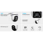 TP-LINK smart κάμερα Tapo C500, 1080p, PTZ, Wi-Fi, IP65, Ver. 1.0 - Image 3