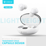 CELEBRAT earphones με θήκη φόρτισης TWS-W32, True Wireless, Φ8mm, μαύρα - Image 4