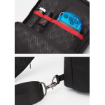 ARCTIC HUNTER τσάντα Crossbody XB00100, USB, 5L, μαύρη - Image 4